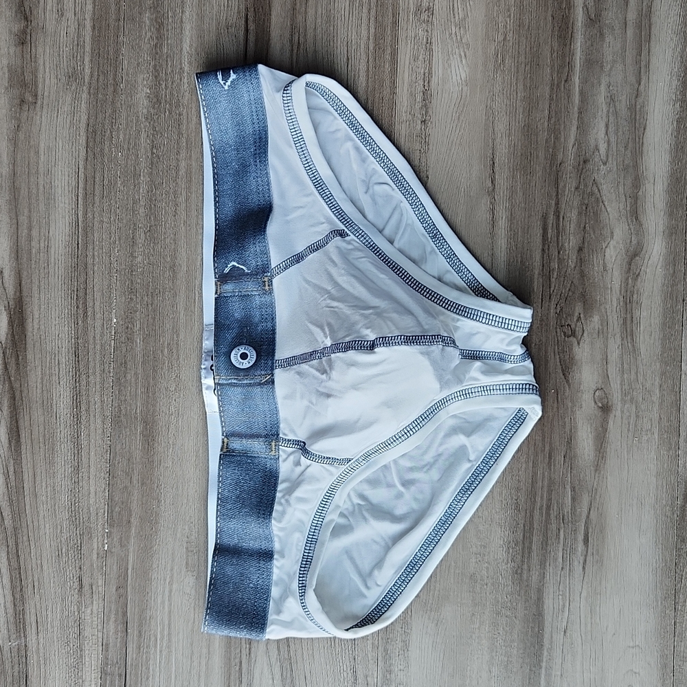 AussieBum BodyDenim Brief White